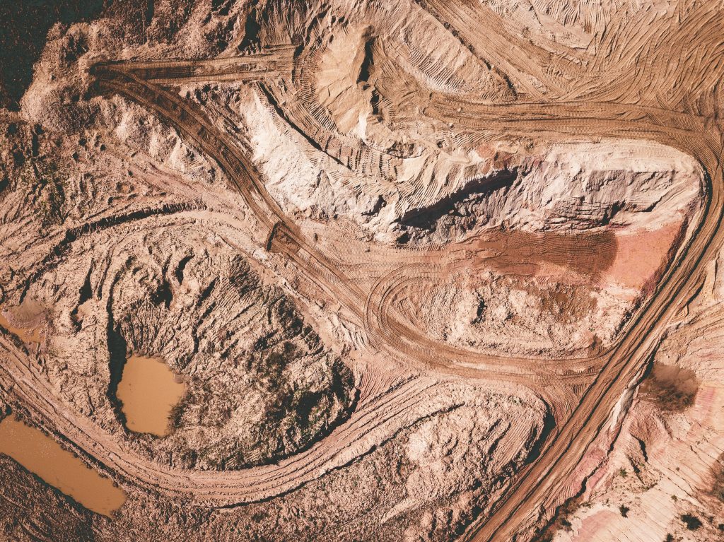 a large single-pit open-cut mines