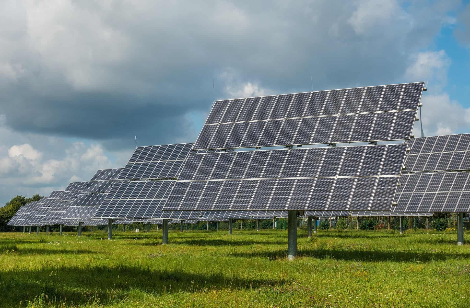 A picture of photovoltaic solar system as one of Outback solar solutions.