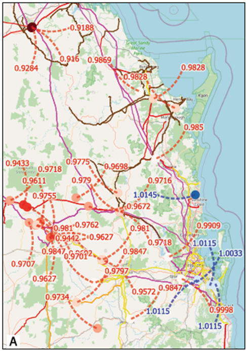 SEQ’s MLF factors for power generation assets